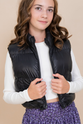 Kinsey Puffer Vest by Love Daisy