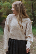 Sasha Cable Knit Sweater