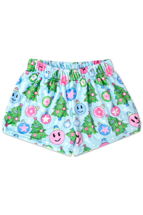 Groovy Holiday Plush Shorts by iScream