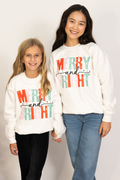 Tween Merry and Bright Sweatshirt