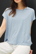 Capped Sleeve Top by Be Cool