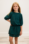 Rory Dress in Holiday Green by PLEAT