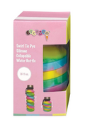Swirl Tie Dye Collapsible Water Bottle