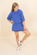 Rory Dress in Cobalt Blue by PLEAT