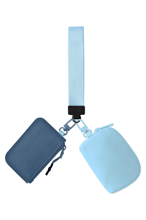 Dual Pouch Wristlet