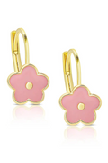 Flower Leverback Earrings by Lily Nily