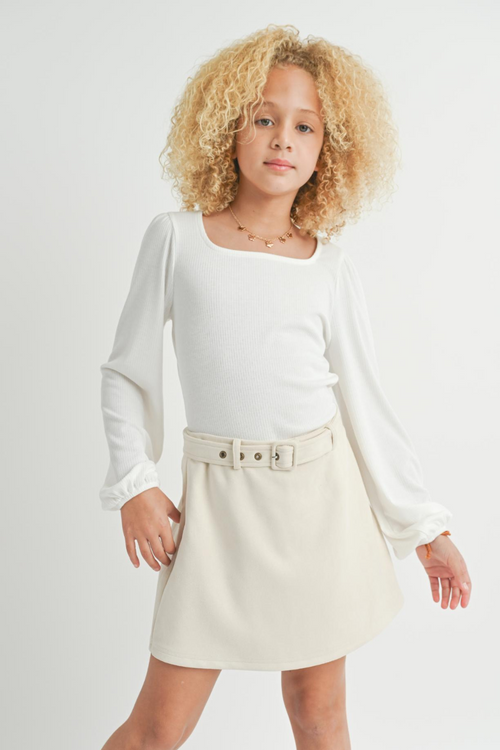 Tween LouLou Ribbed Top by Sadie & Sage