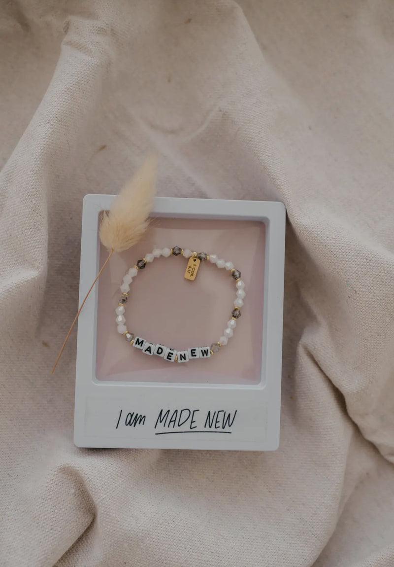 Polaroid Inspired Faith Gift Box Bracelet