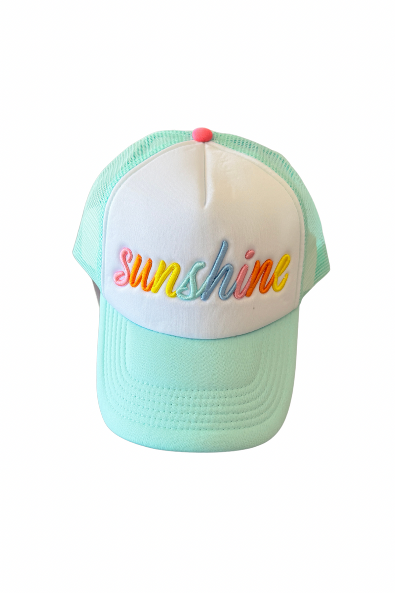 Sunshine Trucker Hat By Iscream