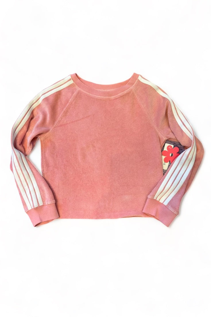 Pink Terry Sweatshirt by Paper Flower