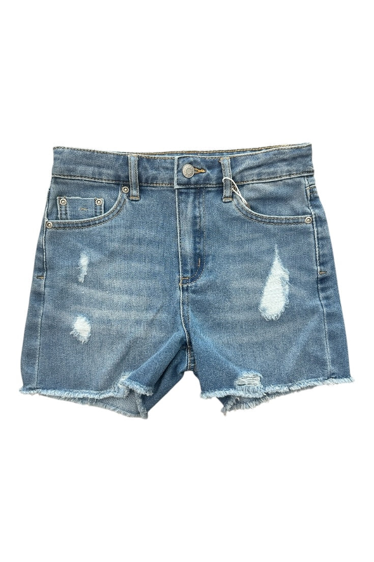 Tractr Girls Weekender Distressed Frey Hem Short