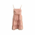 Girls Eloise Dress in Pale Pink by Katie J NYC