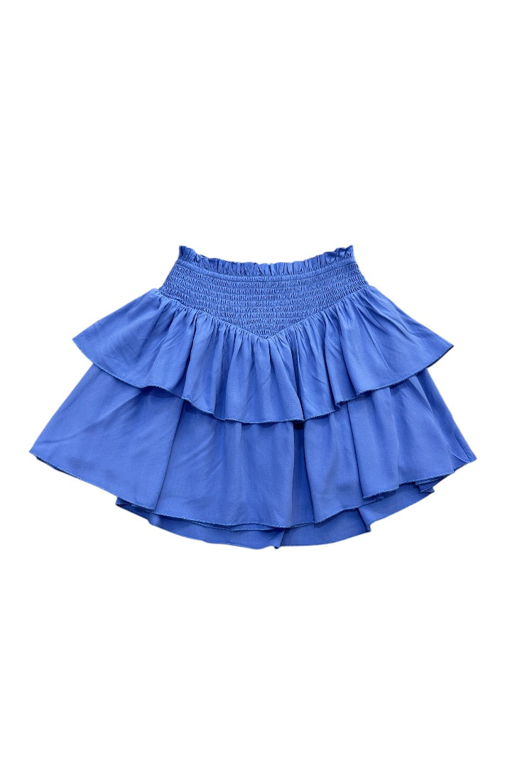 Tween Brooke Skirt in Peri Blue by Katie J NYC