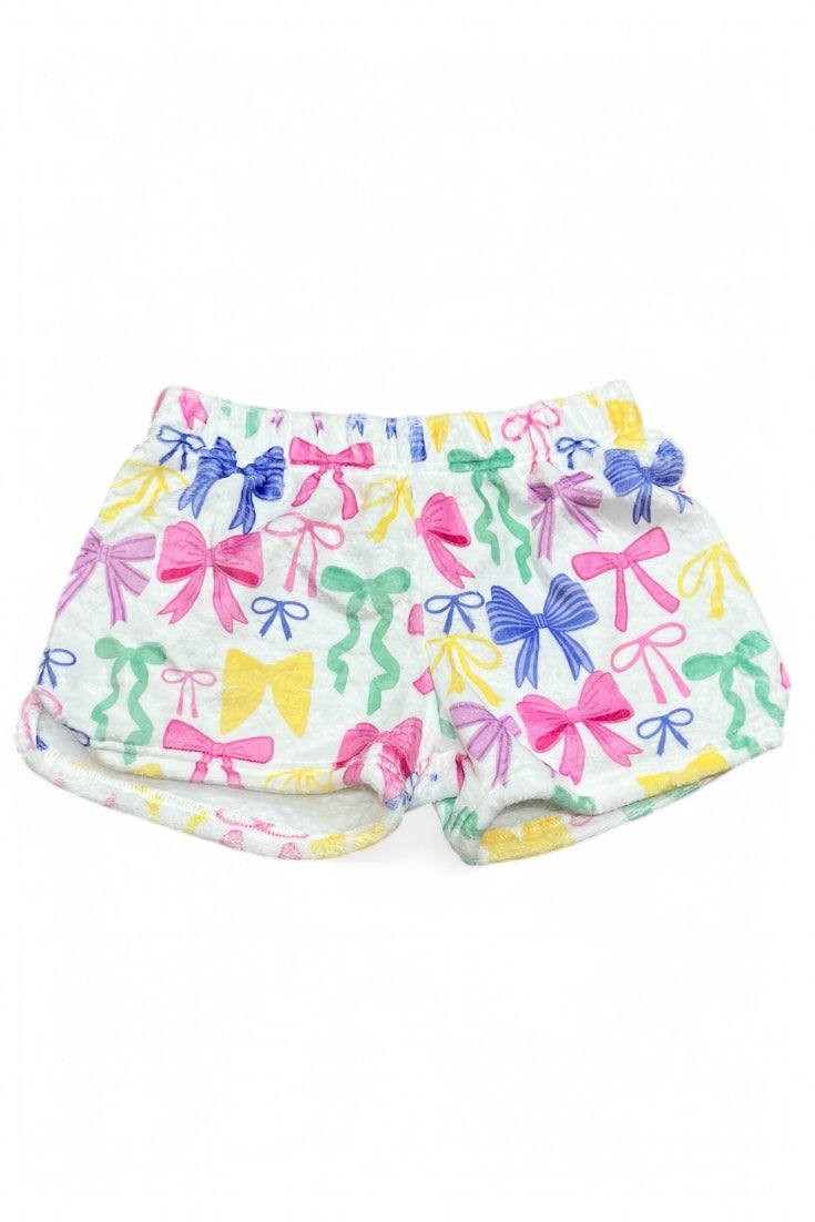 Pretty Bows Plush Shorts by iScream