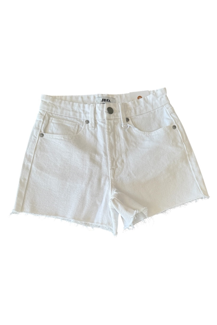 Abigail Denim Short in White