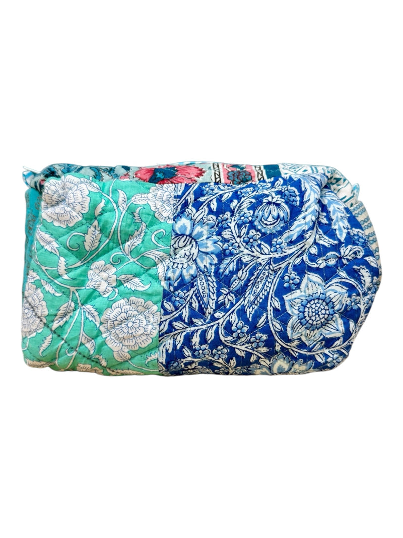 Floral Patchwork Cosmetic Bags