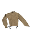 Vintage Havana Mockneck Cable Knit Sweater