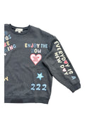 Good Vibes Patched Crewneck By Vintage Havana