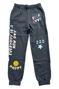 Good Vibes Patch Joggers by Vintage Havana