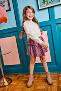 The Peyton Top in Snowflake Shimmer