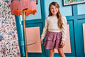 The Peyton Top in Snowflake Shimmer