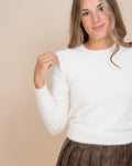 Abigail Ruffle Trim Sweater