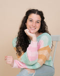 Multi Color Stripe Loose Fit Sweater - 2 colors