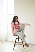 Jesus Loves You Vintage Sweatshirt