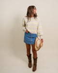 Jasmine Stripe Lightweight Sweater