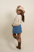 Jasmine Stripe Lightweight Sweater