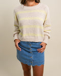 Jasmine Stripe Lightweight Sweater