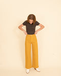 Alice High Rise Denim in Gold by Tractr