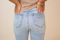 Tracey Straight Light Wash Jeans by Hidden