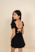 Teen Skylar Dress in Black by Miss Behave