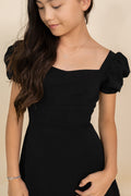 Teen Skylar Dress in Black by Miss Behave