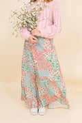 Bradyn Patchwork Maxi Skirt