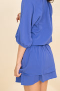 Rory Dress in Cobalt Blue by PLEAT