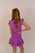The Selena Dress in Lavender by Miss Behave