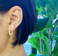 Elegant Shine Hoop Earrings