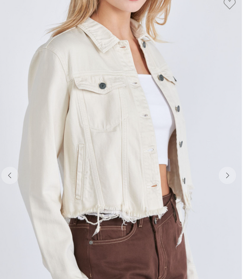 Keppy Cropped Jacket by Hidden