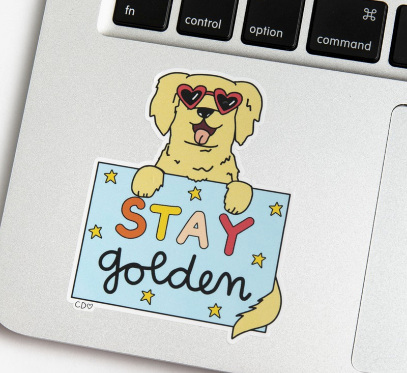 Stay Golden Decal Sticker