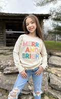 Merry and Bright Chenille Graphic Sweater