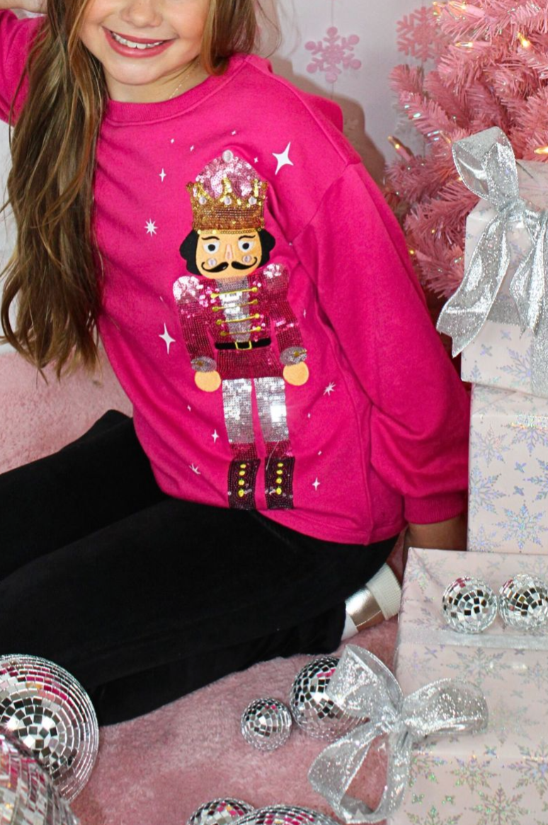 Sequin Nutcracker Long Sleeve