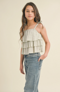 Tween Wide Leg Denim Pants