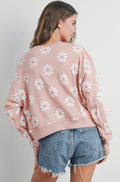 Daisy Round Neck Sweatshirt