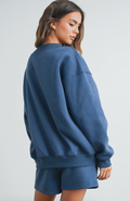 New York V-Neck Sweatshirt