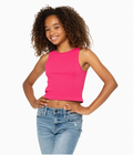 Tween Ribbed Tank Top by Malibu Sugar