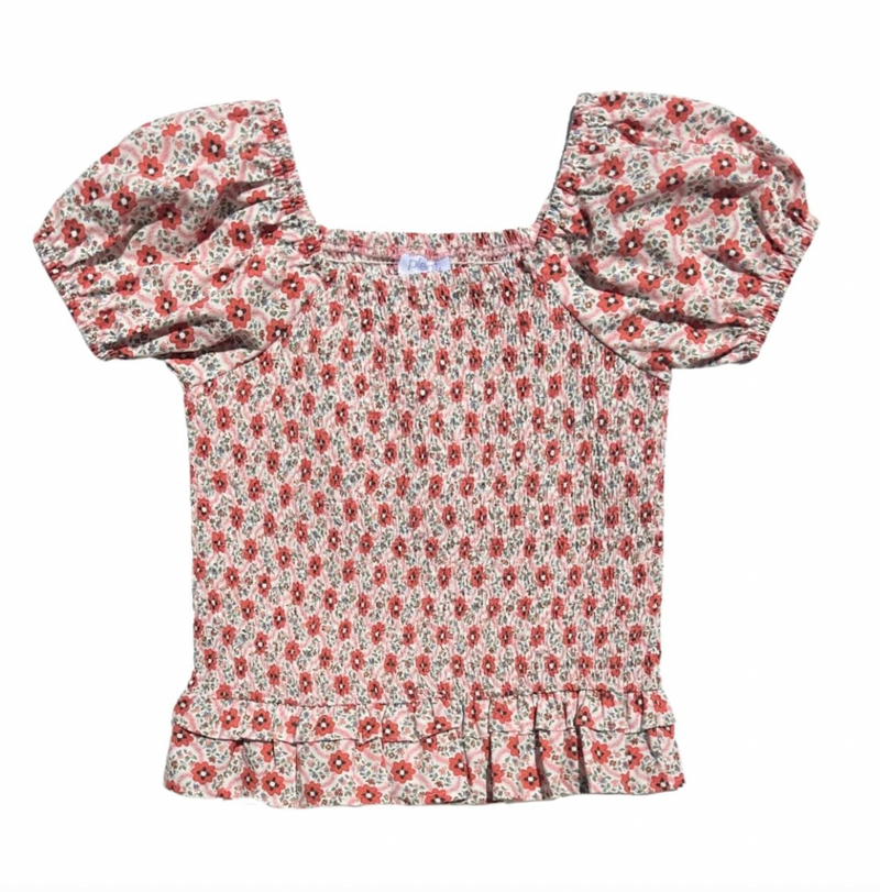 The Cora Top in Poppy by PLEAT