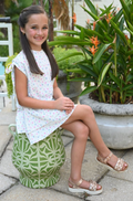 The Scottie Skirt in Floral by PLEAT