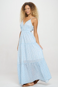 Santorini Sky Maxi Dress